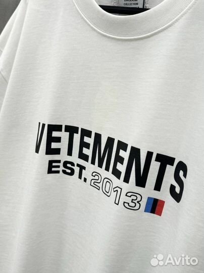 Футболка Vetements (Тренд 2024)