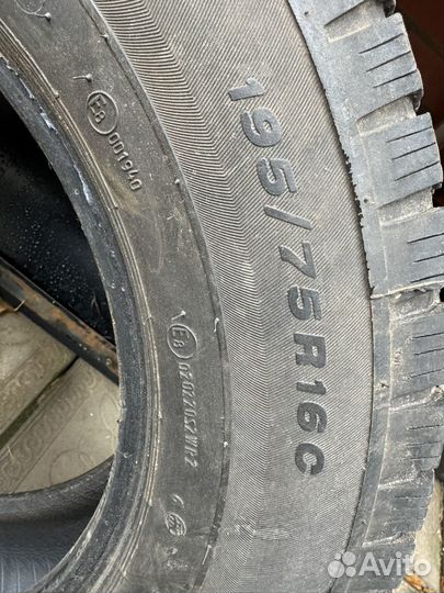 Резина 195 75 r16c шипы