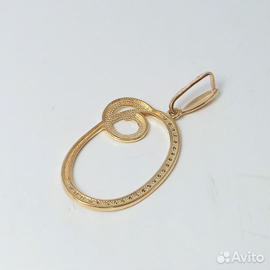 Золотая подвеска