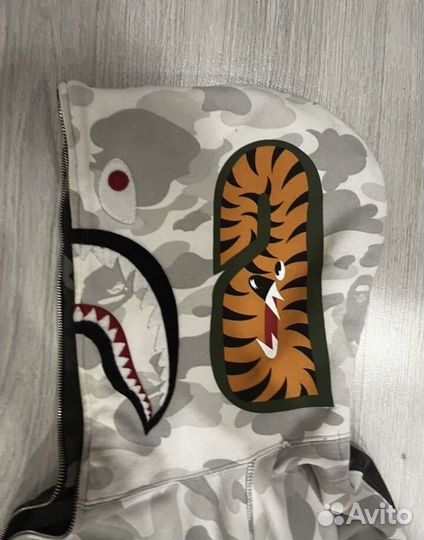 Bape shark full zip hoodie