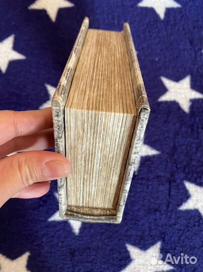 Шкатулка книга дерево