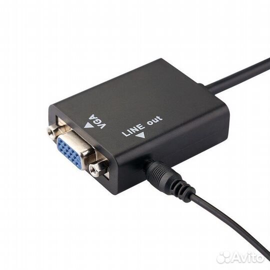 Переходник с hdmi на VGA + аудиокабель