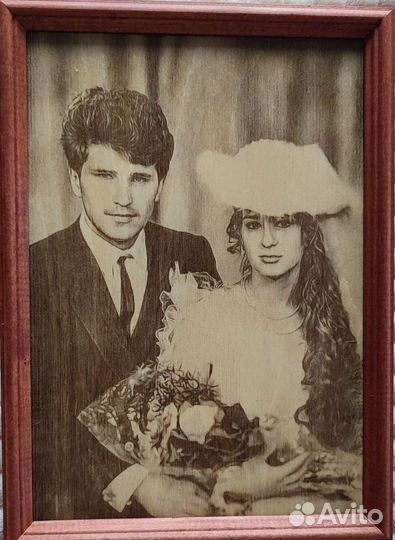 Портрет лазером