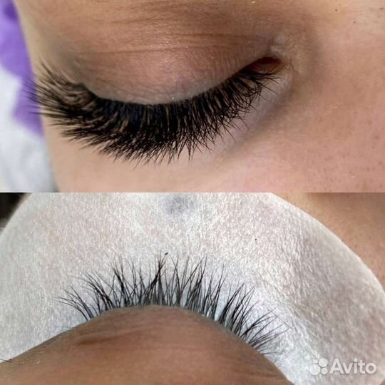 Наращивание ресниц и красивые бровки:)