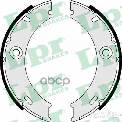 Колодки ст.тормоза MB sprinter 95-06/vario 96/VW