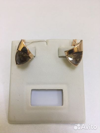 Золотые серьги(L43)