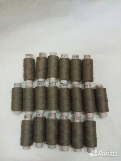 Нитки матовые