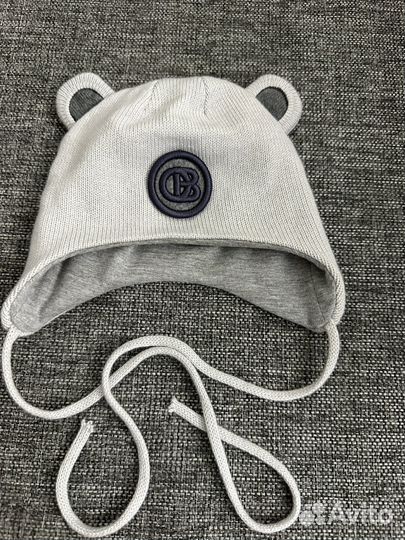 Шапка для мальчика 40-42 mothercare