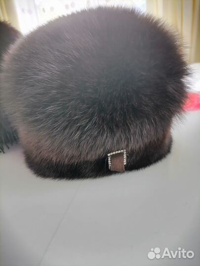 Женские шапки из норки