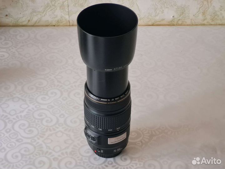 Объектив canon ef 75 300mm