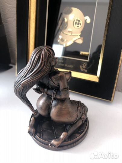 Фигурка статуэтка голая девушка шибари