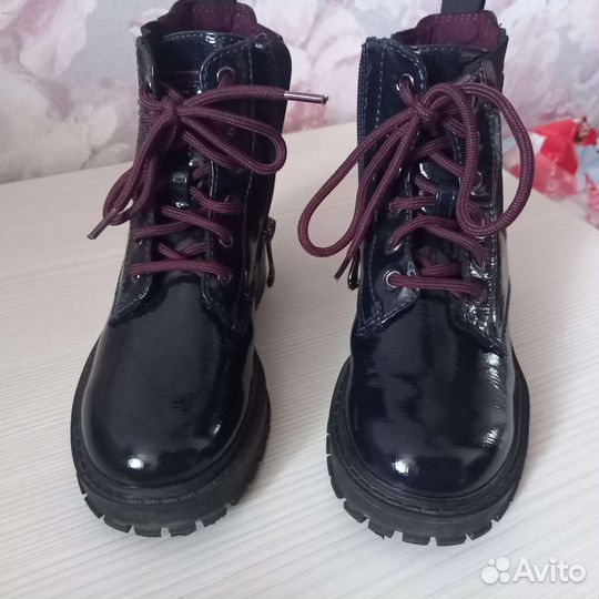 Ботинки для девочки осень весна