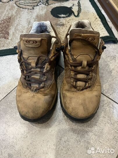 Ботинки Salomon нат кожа