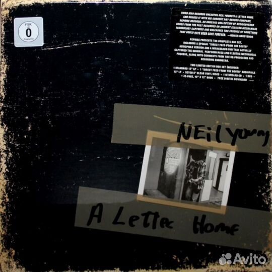 Neil Young / A Letter Home (Clear Vinyl)(2LP+CD+DVD+7x6