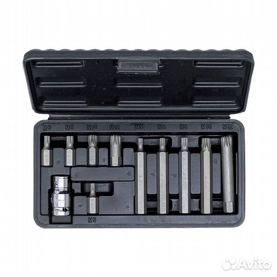 Набор вставок spline (M5-M12) 11 предметов AVS KB1