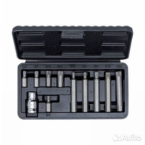 Набор вставок spline (M5-M12) 11 предметов AVS KB1