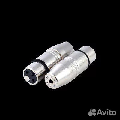 XLR 3pin на jack 3.5 stereo переходник адаптер