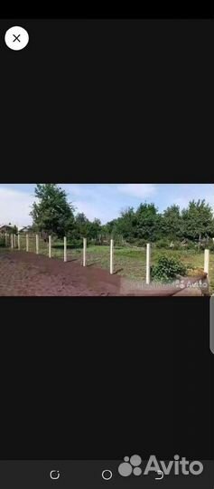 Столбики бетонные для забора