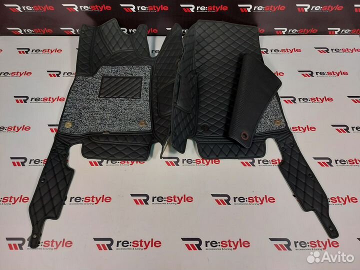 Ковры салона 3D Toyota Land Cruiser 200 / LX570