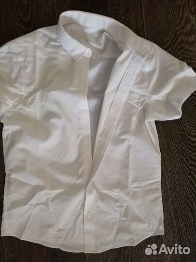 Рубашки белые Asda 7-8