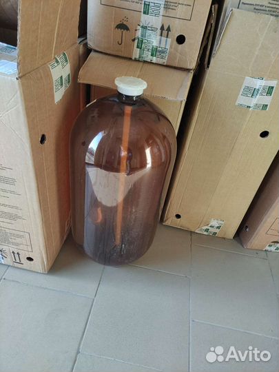 Пустая пластиковая кега (бутыль)