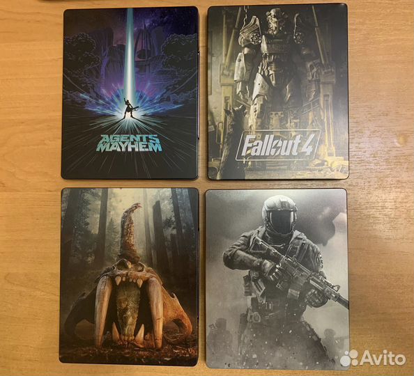 Стилбуки (steelbook) от игр