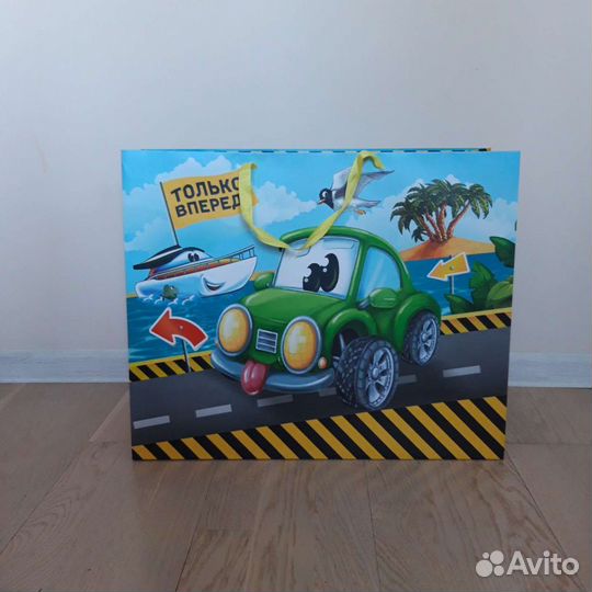 Пакет подарочный детский большой