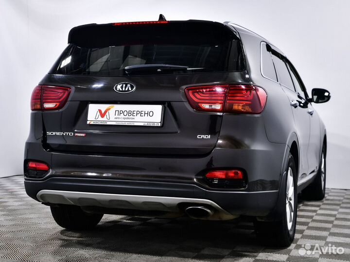 Kia Sorento Prime 2.2 AT, 2019, 121 918 км