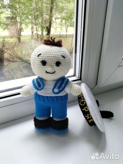 Куклы моряк и морячка ручной работы