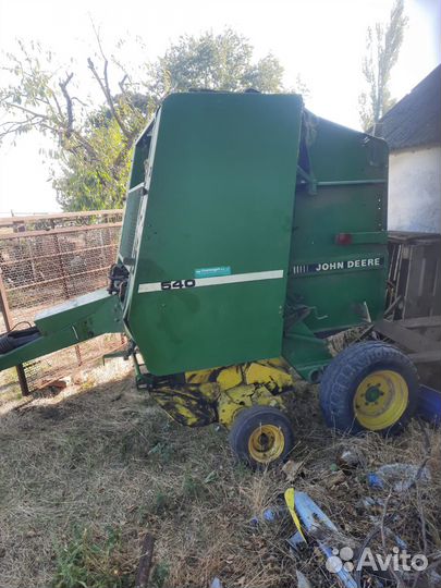 Пресс-подборщик John Deere 540, 2010