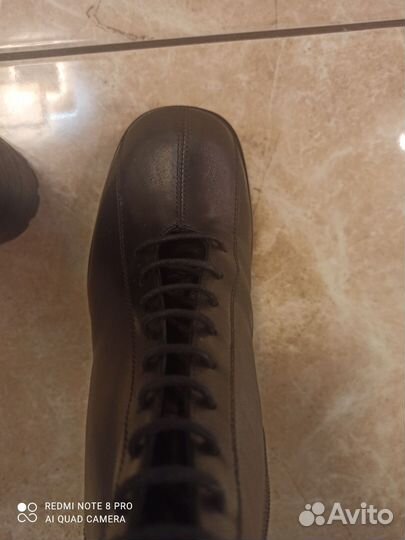 Ботильоны натуральная кожа 38