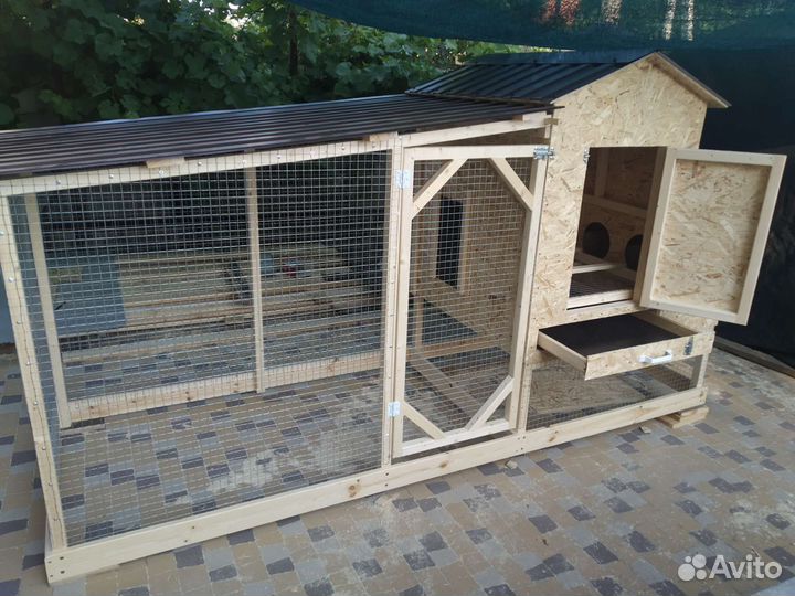 Курятник с выгулом
