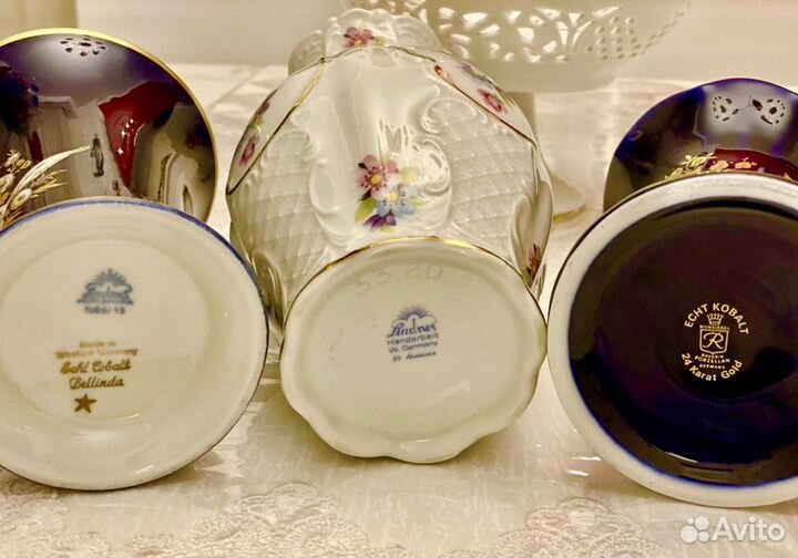 Вазы для цветов (четыре) Германия