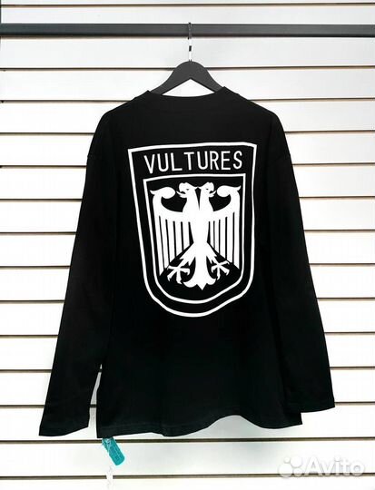 Лонгслив Vultures Kanye West Yeezy Black