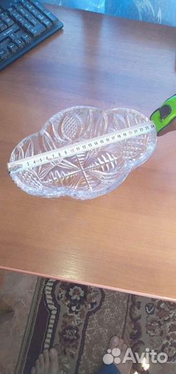 Ваза хрустальная