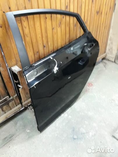 Дверь задняя левая на hyundai solaris