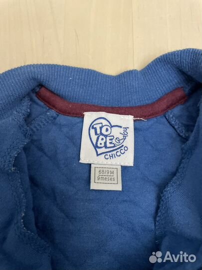 Комплект толстовка брюки Chicco 68
