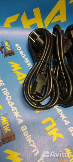 Новый мощный кабель питания 3x1мм 1.8м для фермы