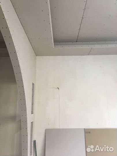 Монтаж гипсокартона