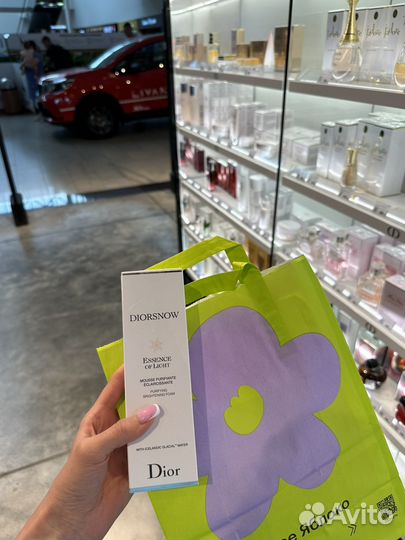 Dior diorsnow gentle purifying foam