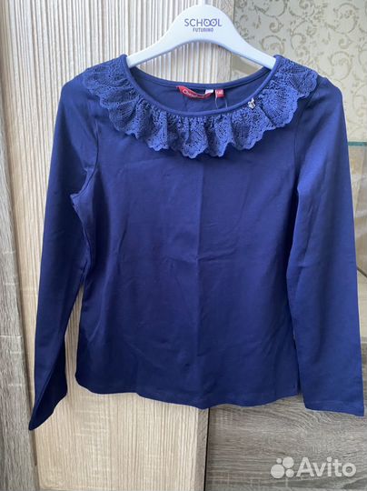 Блузка школьная для девочки 146