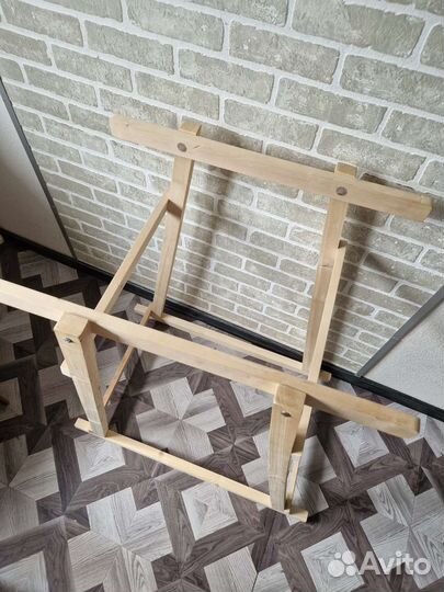 Люлька колыбель для новорожденных и подставка