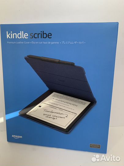 Amazon Kindle Scribe 32+Premium Pen+Leather Cover