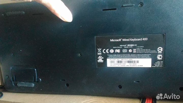 Клавиатура Microsoft Wired Keyboard, б/у
