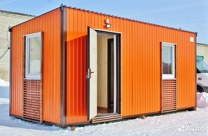 Бытовка хозблок с доставкой для охраны