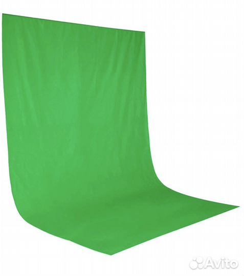 Хромакей зеленый фон фото и видео 1,5*1,5