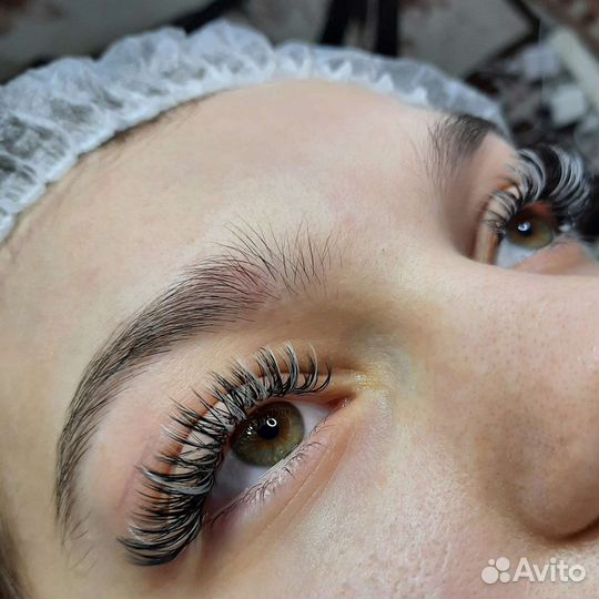 Наращивание ресниц на дому