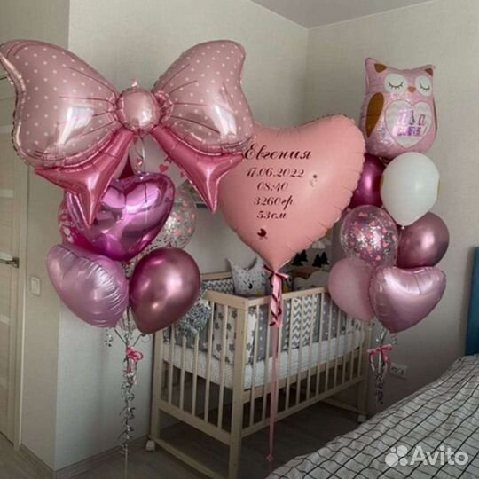 Шары на выписку