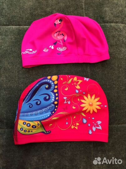 Тканевые шапочки для плавания