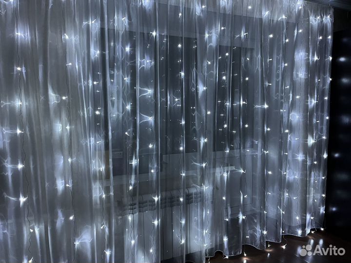 Гирлянда штора